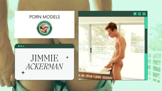Introducing Jimmie Ackerman Freshmen's Newest Gay Pornstar