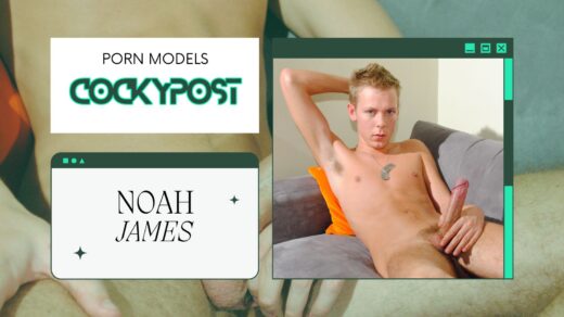 Sexy Brit Twink Noah James Pornstar Solo Photos | CockyPost