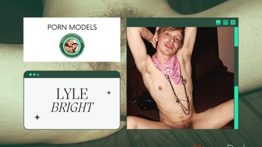 Alterna Dudes: Blonde Leather Twink - Lyle Bright | Pornstar CockyPost