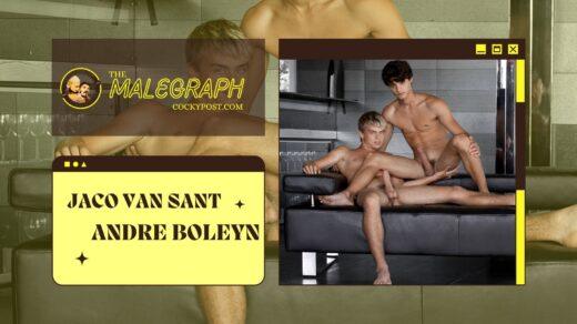 Gay Porn Models Jaco Van Sant and Andre Boleyn