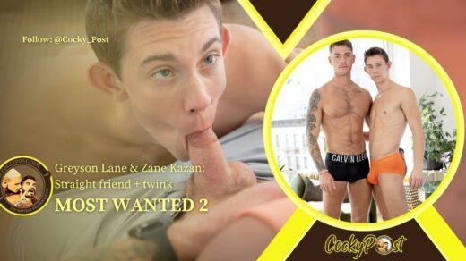 Greyson Lane and Zane Kazan - Nakedsword Most Wanted Sc.2