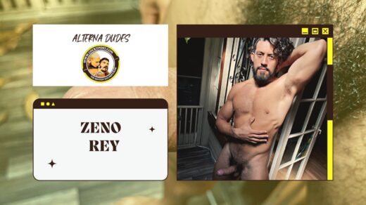 Zeno Rey "Jerking in the Greenhouse" - Alterna Dudes